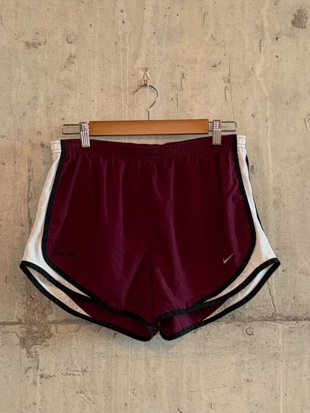 Maroon Nike Shorts (Sea Island)